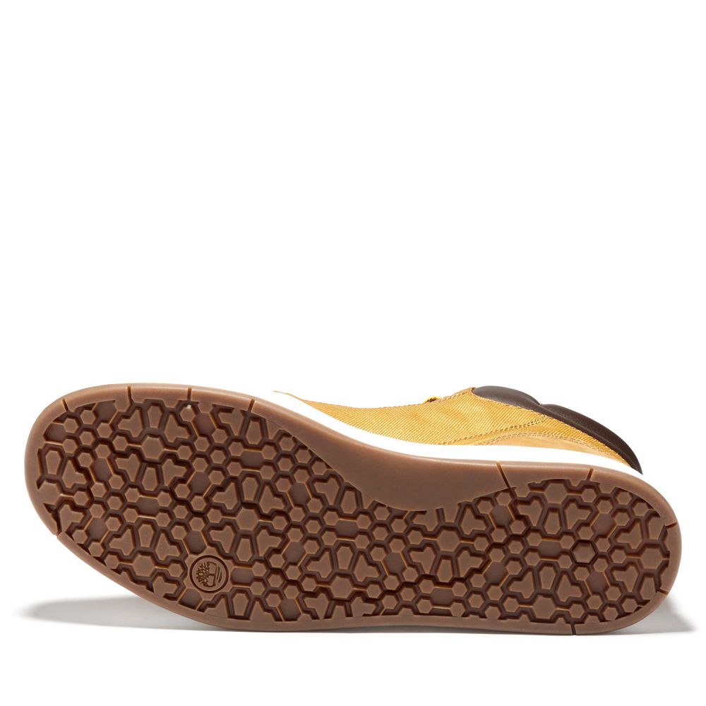 Botas Chukka Masculino - Timberland Davis Square Couro Collar - PHLIC1304 - Marrom